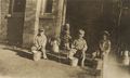1932 - Martin A Jaus with his milking crew Marvel Myrtle Roman Lyla.jpg