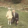 1969 - Tina Hinderer and Ralph Baur on her baptismal day.jpg