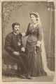 1884 - Martin Jaus Sr and Loise Harms wedding.jpg