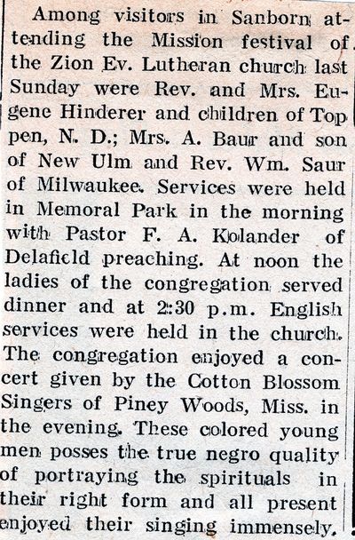 1930' - Zion Sanborn Mission Festival Newspaper Clipping.jpg
