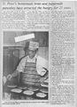 1968 - St Peter's Lutheran Church Molkte Township newspaper article about 25th pancake breakfast.jpg