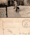 1917 - Anna Jaus Shoveling Snow.jpg