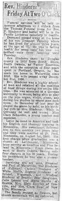 1940 - Paul Hinderer newspaper obituary.jpg