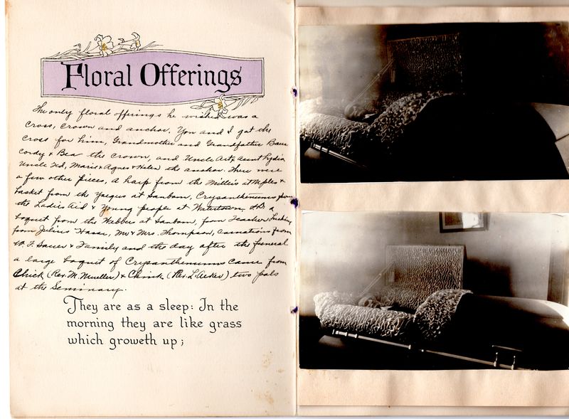 1927 - Alfred Baur Funeral Book prepared by Clara Hinderer Baur for son Ralph (3).jpg