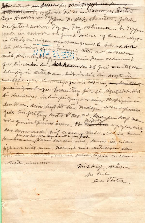 1927 - 08 -01 Alfred letter to St. John's, Cedar Mills, MN (2).jpg