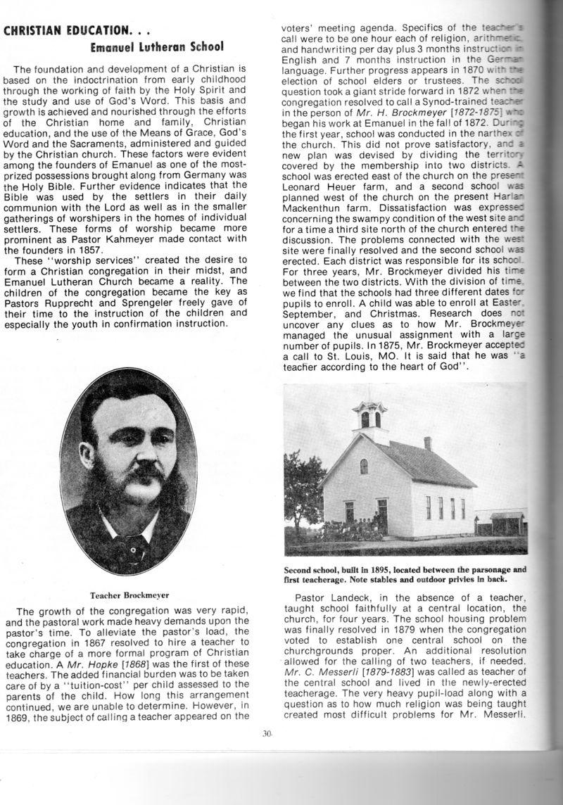 Emanuel Lutheran Church - Hamburg MN - 125th Anniversary Book 1857-1982 - Page 030.jpg