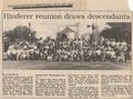 1990 - Hinderer Reuntion newspaper article.jpg