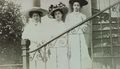 1917 - Anna Jaus and friends at wedding.JPG